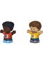 Toy Figure Pack - Story Starter Figure Set - HBW67 - Gamers Figures, Red, Orange, Blue - 4
