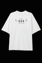 444 Angel Number's Printed Oversize T-Shirt - 3