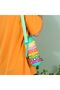Math Learning Water Bottle,Straw Strap Double Wall Fun and Learning Water Bottle rotating sleeve - 5