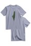 T-Shirt Short Sleeve Palestine Map Olive Branch Printed Unisex Cotton Printed T-Shirt - 2
