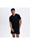 V-Neck Black Men's T-Shirt Em186-1