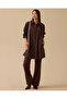 Omuz Pileli Oversize Tunik