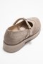 Janney Beige Suede Genuine Leather Banded Women's Loafer Shoes - 5
