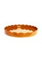 Scalloped Tray Orange - 2