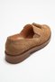 Alex Earth Suede Genuine Leather Tasseled Elastic Women's Loafer Shoes - 5