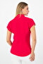 Women's Modern Pink Short Sleeve Shirt – Summer & Trend Style - 6