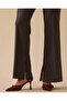 High Waist Leg Detailed Trousers - 3