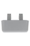 Balcony Railing Planter, Plastic, Grey, 3.2L - 2