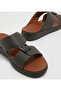 Mens 2015-104-A Olive Arabic Sandals - 4