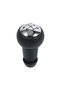 Gear Shift Nut, 5 Speed, Black-Chrome - 4