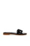 Womens Stash Black Flat Sandals