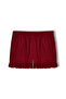 Cotton Ribbed Crop Tank Top and Ruffle Shorts Women's Pajama Set - 6