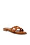 Womens Stash Brown Flat Sandals - 2
