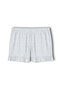 Cotton Ribbed Crop Tank Top and Ruffle Shorts Women's Pajama Set - 6