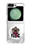 Case for Samsung Galaxy Z Flip 5 Compatible with MagSafe, Shockproof Phone Bumper Cover pupz