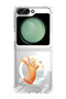 Case for Samsung Galaxy Z Flip 5 Compatible with MagSafe, Shockproof Bumper Case No prob llama