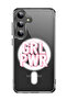 Case for Samsung Galaxy S24 Plus Compatible with MagSafe, Shockproof Bumper Cover Girl power 2