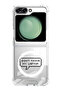 Case for Samsung Galaxy Z Flip 5 Compatible with MagSafe, Shockproof Case Dont touch my laptop