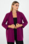Women's Fuchsia Blazer Jacket – Stylish and Modern Design - 3