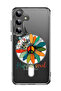 Case for Samsung Galaxy S24 Compatible with MagSafe, Shockproof Bumper Cover Hippie soul copy