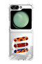 Case for Samsung Galaxy Z Flip 5 Compatible with MagSafe, Shockproof Phone Bumper Cover Skates