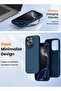 iPhone 16 Pro Max Blue Protective Liquid Silicone Shockproof Case - H& mouse pointer - 7