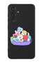 Protective Liquid Silicone Shockproof Case For Samsung Galaxy S24 Plus (Black) - cute pets
