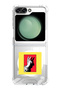 Case for Samsung Galaxy Z Flip 5 Compatible with MagSafe, Shockproof Phone Bumper Cover Peace