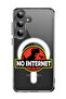 Case for Samsung Galaxy S24 Compatible with MagSafe, Shockproof Bumper Cover No Internet