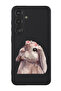 Protective Liquid Silicone Shockproof Case For Samsung Galaxy S24 Plus (Black) - Rabbit
