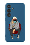 Protective Liquid Silicone Shockproof Case For Samsung Galaxy S24 Plus (Blue) - peace