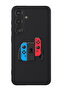 Protective Liquid Silicone Shockproof Case For Samsung Galaxy S24 Plus (Black) - Nintendo 1