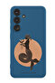 Protective Liquid Silicone Shockproof Case For Samsung Galaxy S24 Plus (Blue) - Capricorn