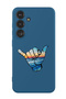Protective Liquid Silicone Shockproof Case For Samsung Galaxy S24 Plus (Blue) - H&