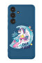 Protective Liquid Silicone Shockproof Case For Samsung Galaxy S24 Plus (Blue) - Catch a wave