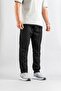 Men's Trousers Elastic Waist Slim Fit Flexible Stretch Fabric Basic Cotton Jogger - 2