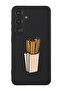 Protective Liquid Silicone Shockproof Case For Samsung Galaxy S24 Plus (Black) - Dessert Churos