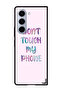 Protective Case For Samsung Galaxy Z Fold 6 Dont Touch My Phone