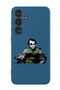 Protective Liquid Silicone Shockproof Case For Samsung Galaxy S24 Plus (Blue) - Joker Pointing