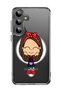 Case for Samsung Galaxy S24 Plus Compatible with MagSafe, Shockproof Cover FORZA350 Girl