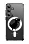 Case for Samsung Galaxy S24 Plus Compatible with MagSafe, Shockproof Bumper Cover Offline Dino