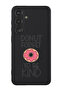 Protective Liquid Silicone Case For Samsung Galaxy S24 Plus (Black) - donut-forget-to-be-kind