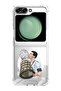 Case for Samsung Galaxy Z Flip 5 Compatible with MagSafe, Shockproof Phone Bumper Cover Messi