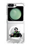 Case for Samsung Galaxy Z Flip 5 Compatible with MagSafe, Shockproof Bumper Case Joker Pointing
