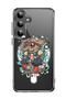 Case for Samsung Galaxy S24 Plus Compatible with MagSafe, Shockproof Cover Elephant on bike