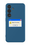 Protective Liquid Silicone Shockproof Case For Samsung Galaxy S24 Plus (Blue) - Restart the world