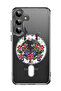 Case for Samsung Galaxy S24 Plus Compatible with MagSafe, Shockproof Cover Secret Garden