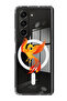 Case for Samsung Galaxy Z Fold 5 Compatible with MagSafe, Shockproof Bumper Case Phoeniox bird