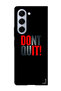 Protective Case For Samsung Galaxy Z Fold 6 dont_quit_motivation_inscription