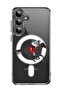 Case for Samsung Galaxy S24 Plus Compatible with MagSafe, Shockproof Bumper Cover Horse Riding